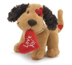 PLUSH - Puppy "Love Ya!" (8")