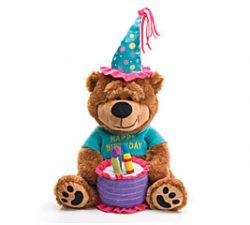 PLUSH - Birthday Bear (15")