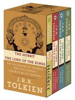 J.R.R. Tolkien 4-Book Boxed Set: The Hobbit and the Lord of the Rings: The Hobbit, the Fellowship of the Ring, the Two Towers, the Return of the King