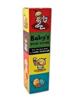Baby's Book Tower: Four Mini Board Books