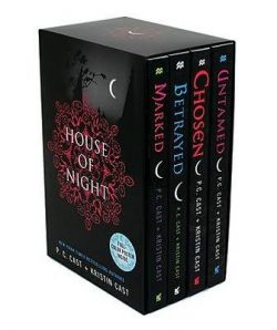 House of Night Set: Marked, Betrayed, Chosen, Untamed [With Poster]