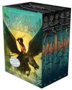 Percy Jackson and the Olympians 5 Book Paperback Boxed Set (W/Poster)