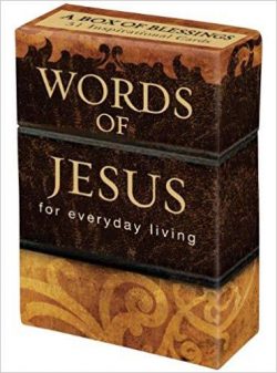 Words of Jesus for Everyday Living (50 Dbl. Sided Cards)