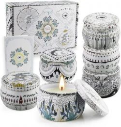 Scented Candles Gift Set (Mystical) - 6 Candles
