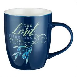 Mug - "The Lord Refreshes My Soul"/"Psalm 23:3"