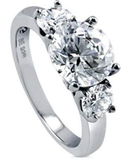 Three Stone Anniversary Ring