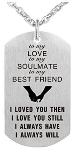 Dog Tag Pendant (Love You Always) Best Friend