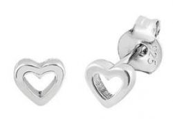 Heart Stud Earrings
