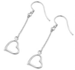 Heart Dangle Earrings