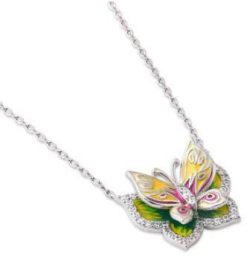 Colorful Butterfly Necklace