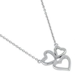 Triple Heart Necklace
