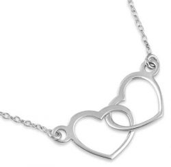 Double Heart Necklace