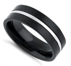 Striped Satin Band