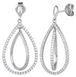 Double Drop Dangle Earrings