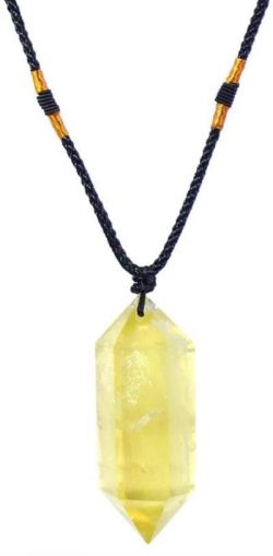 Citrine Stone Necklace (Abundance & Prosperity)