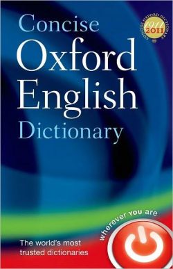 Concise Oxford English Dictionary Main Edition 12th Edition