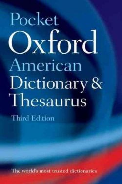Pocket Oxford American Dictionary and Thesaurus