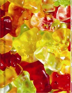 Sweets Notebook (LG) - Blank Pgs/1 Ruled Sheet (HC)