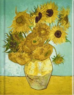 Van Gogh Notebook (LG) - Blank Pgs/1 Ruled Sheet (HC)