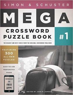 Simon & Schuster Mega Crossword Puzzle Book #1
