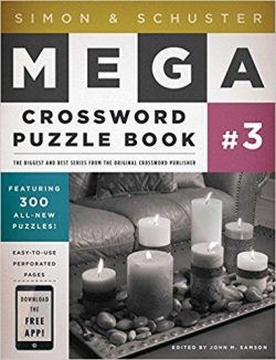 Simon & Schuster Mega Crossword Puzzle Book #3