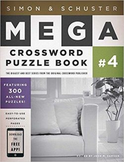 Simon & Schuster Mega Crossword Puzzle Book #4