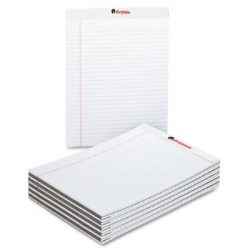 Legal Pads - 12PK (White) - 8.5 x 11.75 (50 Shts)
