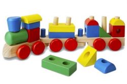 Stacking Wooden Train