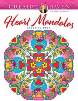Creative Haven Heart Mandalas Coloring Book