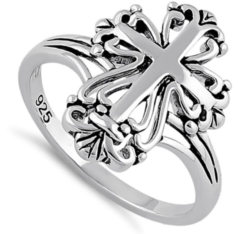 Antique Cross Ring