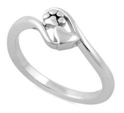 Paw & Heart Ring