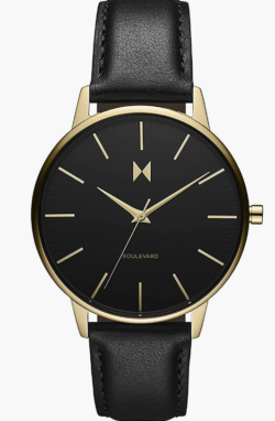 MVMT Women's Black Vintage Watch