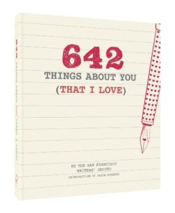642 Things about You (That I Love): (Romantic Valentine's Day Gift, Writing Prompt Journal for Couples)