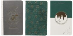 Harry Potter: Slytherin Constellation Sewn Pocket Notebook Collection (Set of 3)