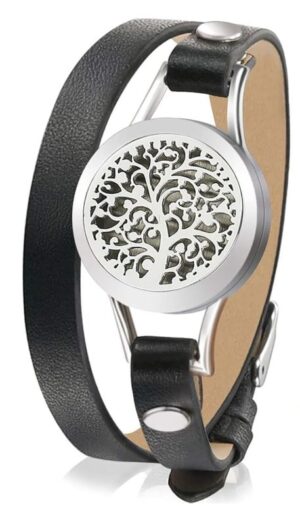Essential Oil Diffuser Bracelet (Black)