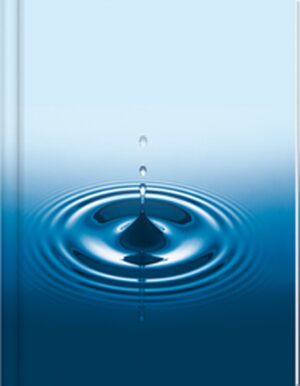 Drops Notebook (LG) - Blank Pgs/1 Ruled Sheet (HC)