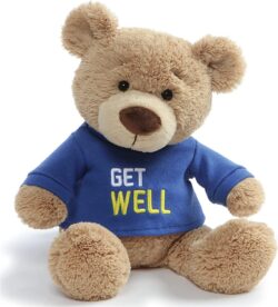 GUND - Get Well T-Shirt Bear - Blue (12.5")