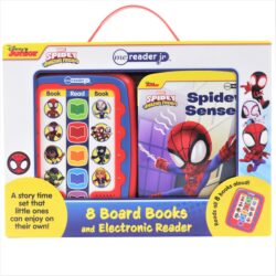 Marvel Spidey and His Amazing Friends: Me Reader Jr 8 Board Books and Electronic Reader Sound Book Set [With Battery]