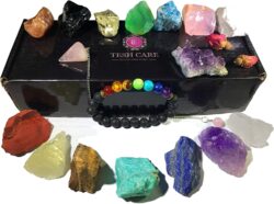 Chakra Therapy Healing Crystals Kit (17 Pcs)