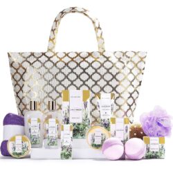 Luxury Spa Tote - Lavender (15 Pcs)