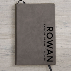 Personalized Journal (Charcoal)