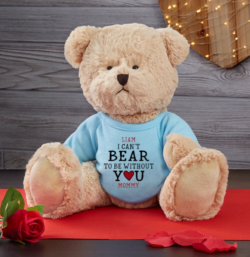 Personalized Teddy Bear 15" (Blue)