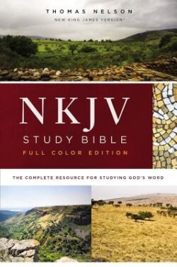 NKJV Study Bible, Hardcover, Full-Color, Red Letter Edition, Comfort Print: The Complete Resource for Studying God's Word
