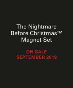 Disney Tim Burton's the Nightmare Before Christmas Magnet Set