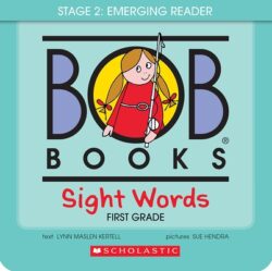 Bob Books - Sight Words First Grade Box Set Phonics, Ages 4 and Up, First Grade, Flashcards (Stage 2: Emerging Reader)