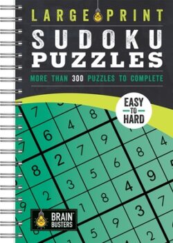 Large Print Sudoku Puzzles Green: Over 200 Puzzles to Complete