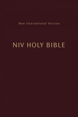 Niv, Holy Bible, Compact, Paperback, Burgundy, Comfort Print