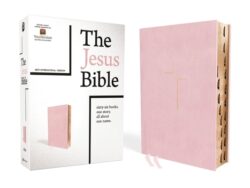 The Jesus Bible, NIV Edition, Leathersoft Over Board, Pink, Indexed, Comfort Print
