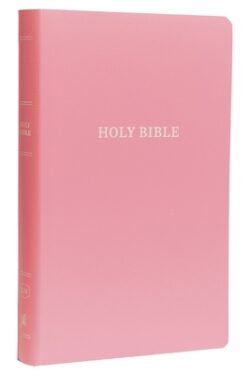 KJV, Gift and Award Bible, Imitation Leather, Pink, Red Letter Edition