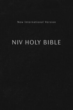Niv, Holy Bible, Compact, Paperback, Black, Comfort Print